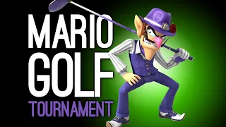 The Oxboxtra Mario Golf Open ROUND 2! Mario Golf Tournament: Ellen vs Andy vs Luke vs Mike! ⛳👿