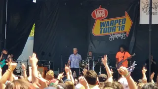 Issues live Warped tour 2018 Mountain View
