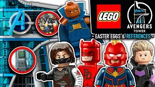 EVERY REFERENCE & EASTER EGG in the LEGO Avengers Tower