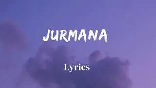 JURMANA - LYRICS || KAIFI KHALIL || OFFICIAL AUDIO || LYRICS VIDEO || SF LYRICS HUB ||