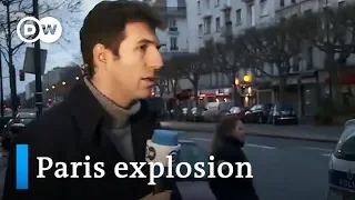 TV reporter live on air during Paris explosion | Journal