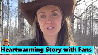 Amber Marshall shares a heartwarming story with her fans