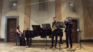 Jean Rivier - Concerto for Saxophone, Trumpet and Orchestra (piano)