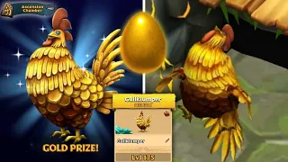 Getting a Premium Golden Chicken and Max Level it - Gullklumper Max Lvl 175 | Dragons: Rise of Berk