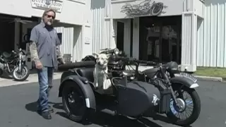 1939 BMW-R12 Sidecar Motorcycle