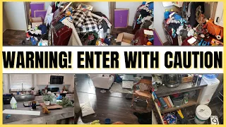 NEW/COMPLETE DISASTER/CLEAN WITH ME/ CLEANING MOTIVATION/EXTREME DECLUTTER AND ORGANIZE