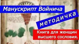 Манускри́пт Войнича (Ру́копись Во́йнича).  Методичка для женщин высшего сословия.