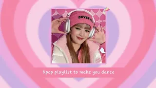 [𝐩𝐥𝐚𝐲𝐥𝐢𝐬𝐭] 🍧 kpop playlist to make you dance 💗