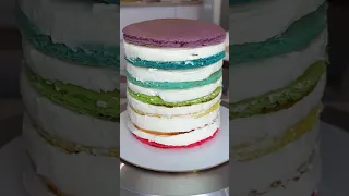 Радужная МОЛОЧНАЯ ДЕВОЧКА 🌈РЕЦЕПТ🌈 Rainbow Milk Girl Cake