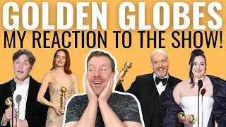 Golden Globes Reaction Video 2024!