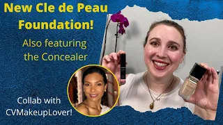 CLE DE PEAU New Radiant Fluid Foundation Matte SPF 20: Review, Wear Test, & Comps w/ CVMakeupLover!