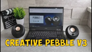 [Обзор] Creative Pebble v3 Минималистичные динамики 2.0 USB TYPE C и Bluetooth 5.0