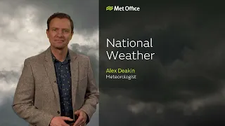 23/03/23 – Blustery showers and sunny spells – Evening Weather Forecast UK – Met Office Weather