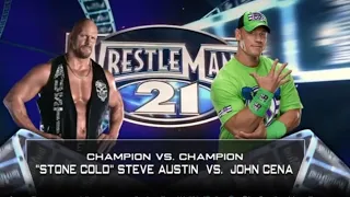 WWE 2K22 PS4 : Stone Cold Steve Austin  Vs. John Cena