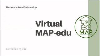 Virtual MAP-edu Community Meeting | November 2021