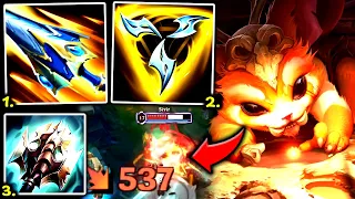 GNAR TOP IS BACK! & NOW STRONGER THAN EVER (NEW GNAR BUILD) - S14 Gnar TOP Gameplay Guide