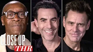 Comedy Actors Roundtable: Sacha Baron Cohen, Jim Carrey, Don Cheadle & More | Close Up