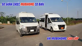 So sánh chiếc Mobihome cơ bản và cao cấp khác nhau như thế nào?