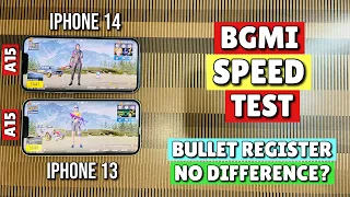 iPhone 13 Vs iPhone 14 BGMI Speed Test in 2023🔥|No difference?