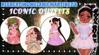 RECREATING MELANIE MARTINEZ'S MOST *ICONIC* OUTFITS IN ROYALE HIGH!!! 🏰|| Royale High ||🏰