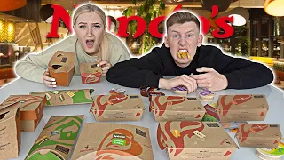 Trying EVERYTHING We've NEVER Tried Before From NANDOS With Girlfriend!!