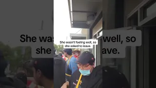 McDonalds Workers Walk Out