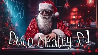 MEGA SUPER DISCO Christmas Songs 2024 DJ Mix 🎅Nonstop Christmas Instrumental🎄Christmas Songs Medley