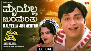 Maiyella Jhumenthu - Lyrical Song | Hendthi Beku Hentdhi | Ananth Nag, Gayathri | Kannada Movie Song