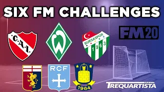 FM20 | SIX TEAMS TO MANAGE ON FOOTBALL MANAGER 2020