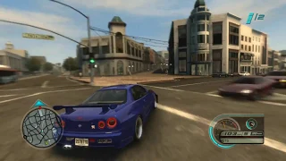 Skyline and Red Lights No.1 - Midnight Club Los Angeles Complete Edition