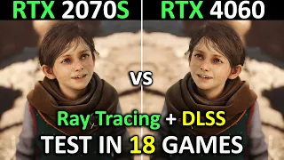 RTX 2070 SUPER vs RTX 4060 | Test in 18 Games | 1080p - 1440p | The Ultimate Comparison! 🔥 | 2024