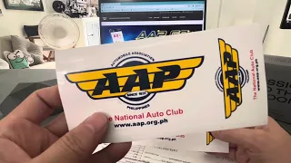 What’s inside? Automobile Association of the Philippines Membership Kit  #aap #philippines  #car