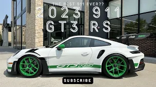 The 2023 Porsche 911 GT3 RS is INSANE!