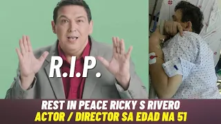 NAKAKALUNGKOT ang NANGYARI sa Aktor / Director na si Ricky S. Rivero...Alamin ang detalye