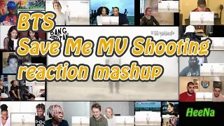 [BTS] SAVE ME mv shooting / behind the scenes｜reaction mashup