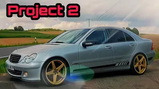 Project 2 . Mercedes Benz W203 C240 2.6L V6