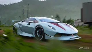 50 LAPS AFK GOLIATH RACE IN Lamborghini Sesto Elemento | Forza Horizon 5 #rawmetal