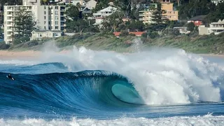 SURFING INSANELY HOLLOW BARRELS! (RAW POV)