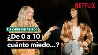 Lo que REALMENTE da miedo al cast de LA CALLE DEL TERROR | Netflix España