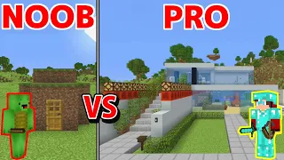 Minecraft NOOB vs PRO:MOST DANGEROUS TRAP HPUSE BUILD CHALLENGE