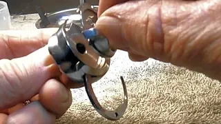 How to Disassemble, Clean and Repair the Hook on the Singer Model 301 and 221 Sewing Machines.