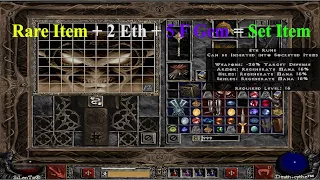 Diablo 2 - How to get Set Item by Horadric Cube | The Fury Within