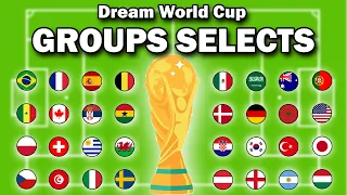 DREAM WORLD CUP MARBLE SOCCER | Groups Selects