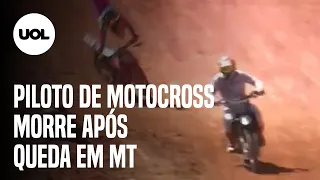 Piloto morre após queda de moto em competição de motocross em Mato Grosso