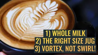 How To Steam PERFECT Microfoam Milk for Latte Art