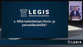 Legiksen Johdantokurssi, osa 13: Perus- ja ihmisoikeudet