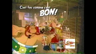 Coke Diète - Astérix et Obélix -1992 ( Publicité )