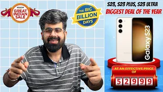 Samsung Flagship S23 Series price in Big Billion days & Amazon Sale | S23 Ultra | iPhone 14