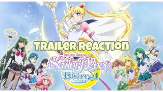 Sailor Moon Eternal The Movie | Official Trailer | Reaction | Netflix