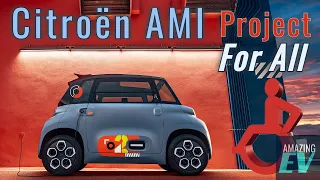 Citroen AMI For All - An AMI for all people, making it just a bit easier with a wheelchair.